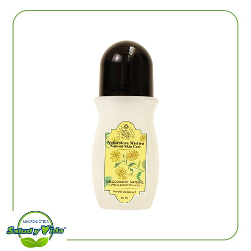 Desodorante cipres y zacate de limon 50 ml Naturaleza Mistica