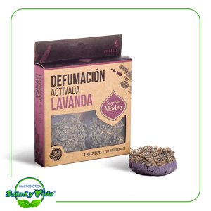 Defumacion activada lavanda 4 pastillas Sagrada Madre