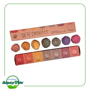 Bombitas siete chakras 7 u Sagrada Madre