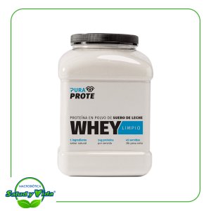 Proteina whey limpio 3 lb Pura Prote