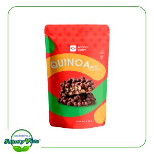 Bites de chocolate quinoa 80 g Andean Valley