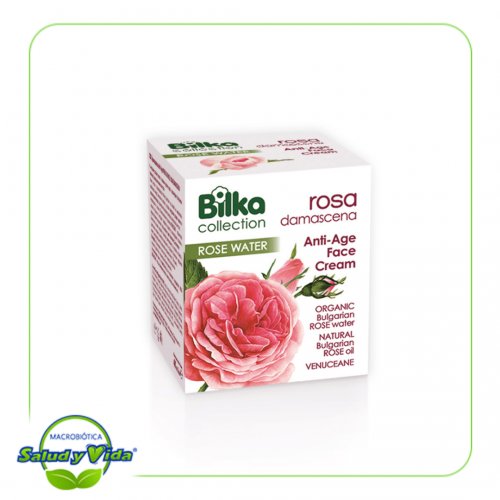 Crema facial rosa damascena 40 ml Bilka