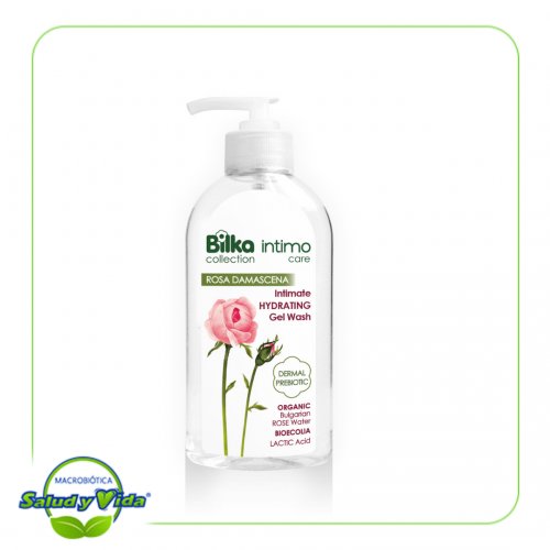 Jabon intimo hidratante rosa damascena 200 ml Bilka
