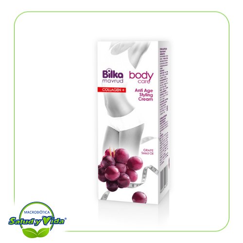 Crema corporal uva mavrud + colageno 180 ml Bilka