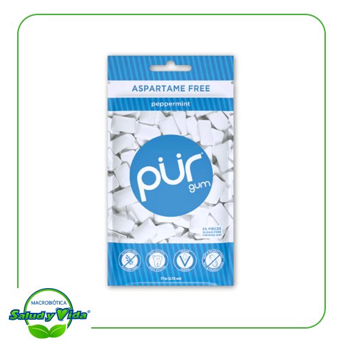 Chicle pur gum menta 55 u Excelon
