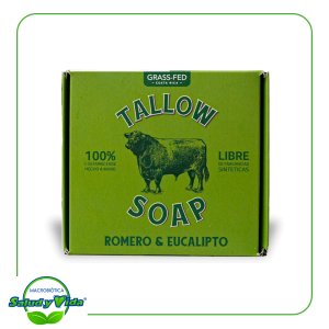 Jabon tallow romero eucalipto 100 g Grass Fed