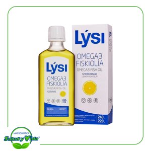Omega 3 Fiskiolia limon 240 ml Lysi Morro