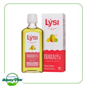 Aceite Higado de Bacalao niños mango limon 240 ml Lysi Morro