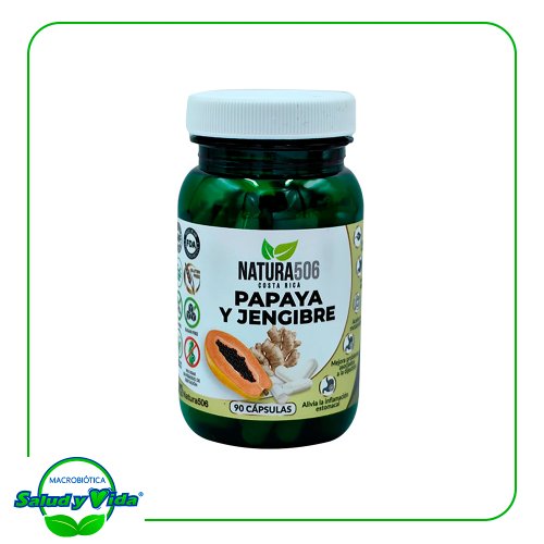 Papaya y jengibre 90 cap Natura 506