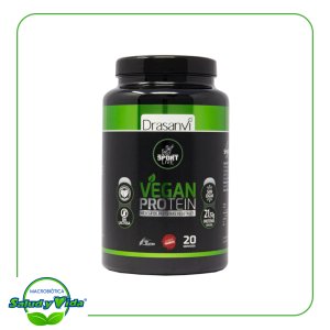 Proteina vegana frambuesa 600 g Drasanvi