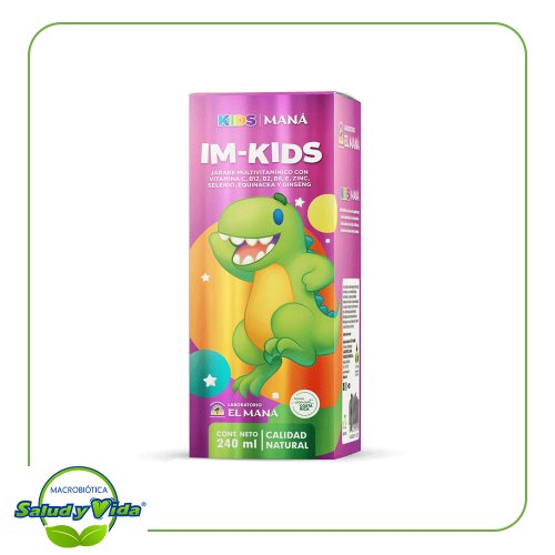 Jarabe multivitaminico Im-Kids 240 ml El Mana