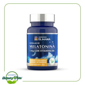 Melatonina 60 cap El Mana