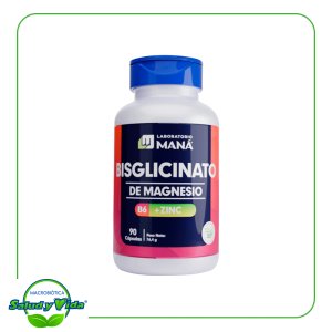 Bisglicinato de magnesio 90 cap El Mana