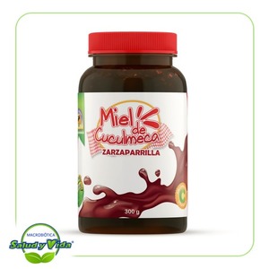 Miel de cuculmeca con zarzaparrilla  300 g El Mana
