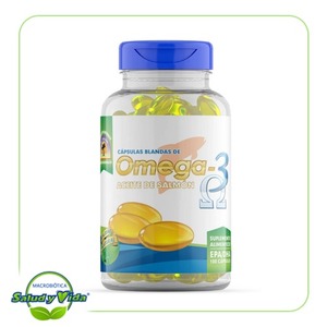 Omega 3 salmon oil 100 soft El Mana