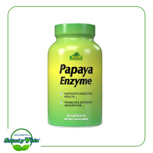 Enzima de papaya 60 cap Alfa