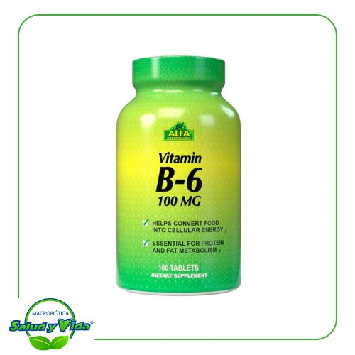 Vitamina B6 100 tab Alfa