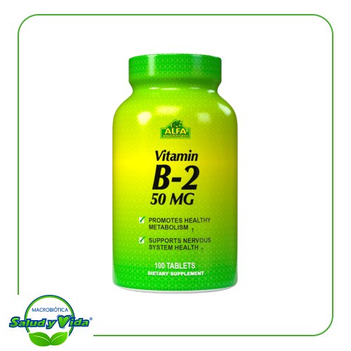 Vitamina B2 100 tab Alfa