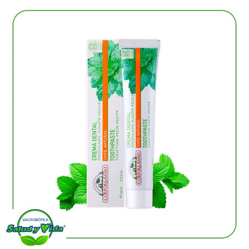 Crema dental aliento fresco 75 ml Naturaleza y Vida