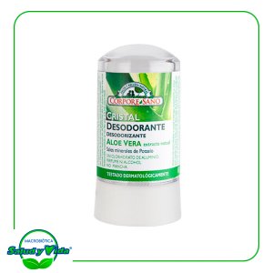 Desodorante cristal + aloe 60 g Naturaleza y Vida