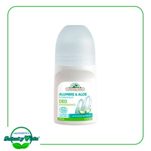 Desodorante alumbre y aloe roll on 75 ml Naturaleza y Vida
