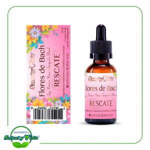 Flores de Bach Rescate 30 ml Salud y Vida