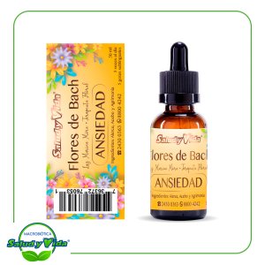 Flores de Bach Ansiedad 30 ml Salud y Vida
