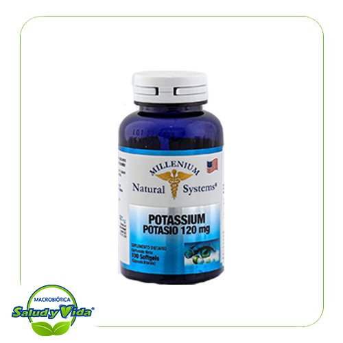 Potasio 120 mg 100 soft Millenium