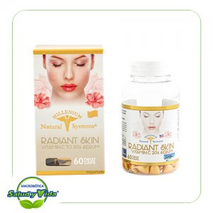 Radiant skin vitamin C 60 twist caps Millenium