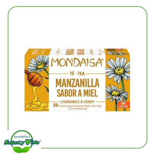 Te manzanilla con sabor a miel Mondaisa