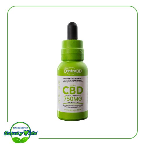 CBD aislado 750 mg Total Natural