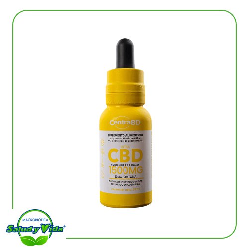 CBD aislado 1500 mg Total Natural