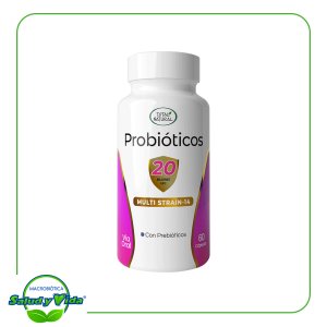 Probioticos 20 billones 60 cap Total Natural