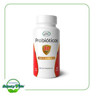 Probioticos 30 billones 60 cap Total Natural