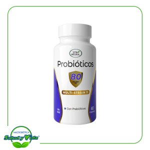 Probioticos 80 billones 60 cap Total Natural