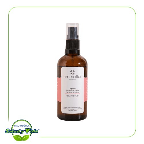Espuma facial piel normal a seca 100 ml Aromaflor