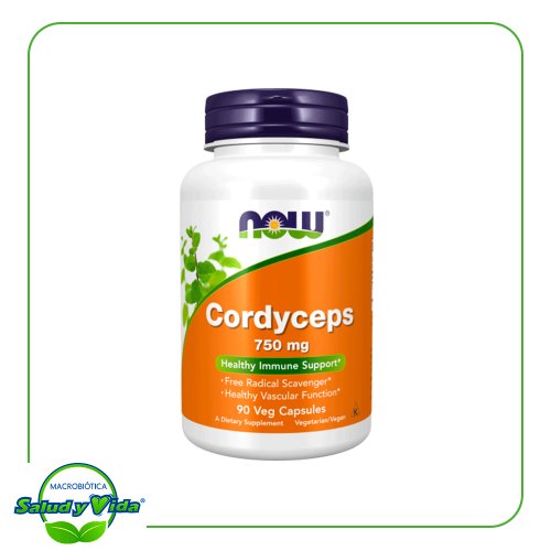 Cordyceps 750 mg 90 cap Now