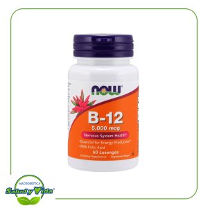 Vitamina B12 5000 mcg 60 cap Now