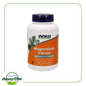 Citrato de magnesio 400 mg 120 cap Now
